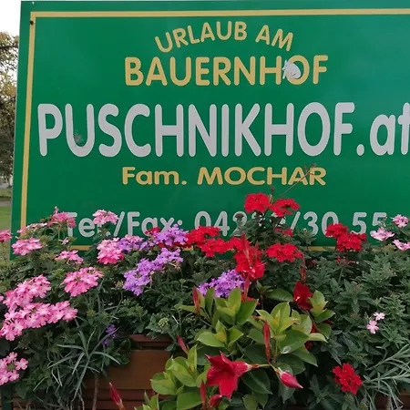 בית חווה Bauernhof-pension Puschnikhof Unternarrach