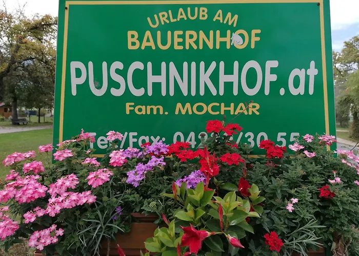 בית חווה Bauernhof-pension Puschnikhof Unternarrach